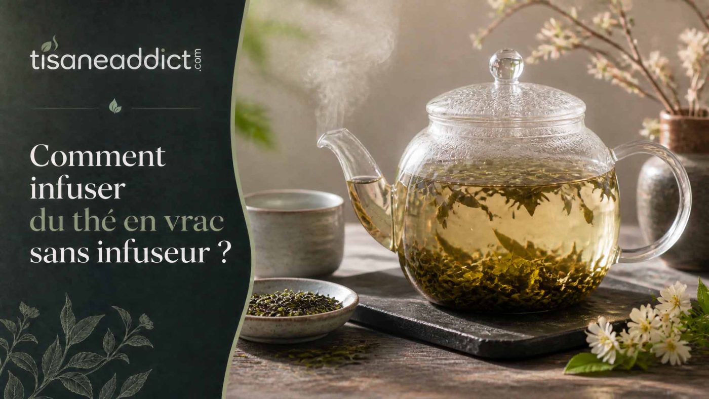 Comment infuser du thé en vrac sans infuseur